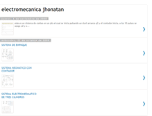 Tablet Screenshot of blogselectromecanica.blogspot.com