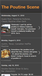Mobile Screenshot of poutinescene.blogspot.com