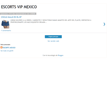 Tablet Screenshot of escortsvipmexico.blogspot.com