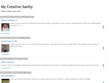Tablet Screenshot of mycreativesanity-conniegoewey.blogspot.com