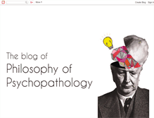 Tablet Screenshot of philosophyofpsychopathology.blogspot.com