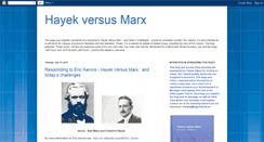 Desktop Screenshot of hayekversusmarx.blogspot.com