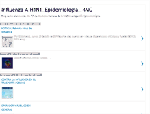 Tablet Screenshot of influenzah1n14mc.blogspot.com