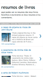 Mobile Screenshot of leonor-resumosdelivros.blogspot.com