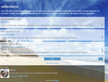 Tablet Screenshot of american-reflections.blogspot.com