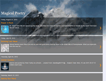 Tablet Screenshot of magical-poetry.blogspot.com