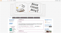 Desktop Screenshot of bookfilledblog.blogspot.com