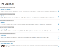 Tablet Screenshot of cappellos.blogspot.com