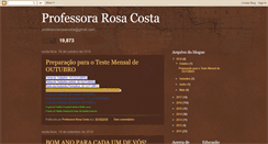 Desktop Screenshot of professorarosacosta.blogspot.com