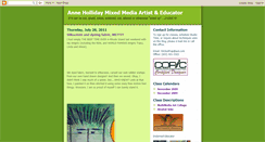 Desktop Screenshot of anne-holliday.blogspot.com