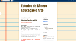 Desktop Screenshot of estudosdegenerofurb.blogspot.com