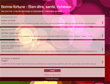 Tablet Screenshot of bonne-fortune.blogspot.com