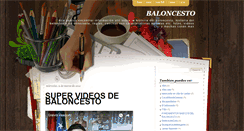 Desktop Screenshot of jogabaloncesto.blogspot.com