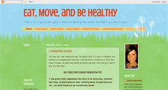 Desktop Screenshot of eatmoveandbehealthy.blogspot.com
