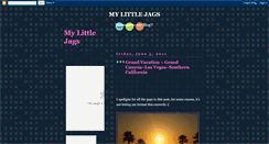 Desktop Screenshot of mylittlejags.blogspot.com