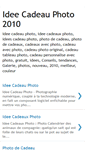 Mobile Screenshot of ideecadeauphoto.blogspot.com