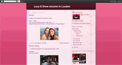 Desktop Screenshot of lucydrewmissioninlondon.blogspot.com