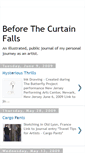 Mobile Screenshot of beforethecurtainfalls.blogspot.com