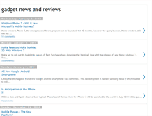 Tablet Screenshot of gadgetsss.blogspot.com