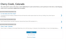 Tablet Screenshot of cherry-creek.blogspot.com