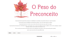 Desktop Screenshot of opesodopreconceito.blogspot.com