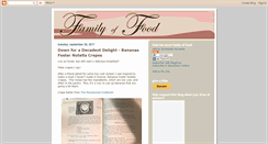 Desktop Screenshot of familyoffood.blogspot.com