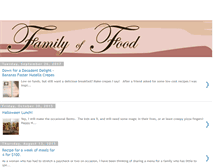 Tablet Screenshot of familyoffood.blogspot.com