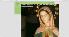 Desktop Screenshot of cenaculodelallamadeamordebalconcillo.blogspot.com