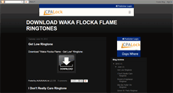 Desktop Screenshot of download-waka-flocka-flame-ringtones.blogspot.com