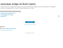 Tablet Screenshot of amigosdobrasilcaipira.blogspot.com