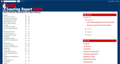 Desktop Screenshot of nbascoutingreport.blogspot.com