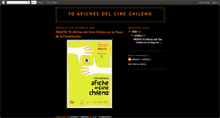 Desktop Screenshot of afichesdelcinechileno.blogspot.com