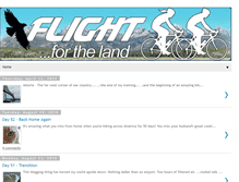 Tablet Screenshot of flightforthelandride.blogspot.com