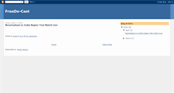Desktop Screenshot of freedo-cast.blogspot.com