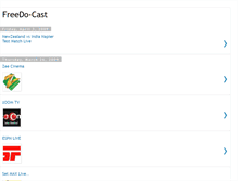 Tablet Screenshot of freedo-cast.blogspot.com