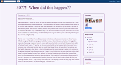 Desktop Screenshot of memoirsofthirty.blogspot.com