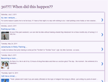 Tablet Screenshot of memoirsofthirty.blogspot.com