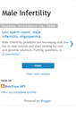 Mobile Screenshot of maleinfertilityproblems.blogspot.com