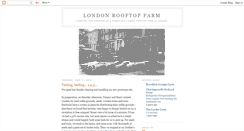 Desktop Screenshot of londonrooftopfarm.blogspot.com