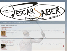 Tablet Screenshot of pescaresaber.blogspot.com