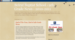 Desktop Screenshot of grade9news.blogspot.com