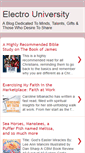 Mobile Screenshot of electrouniversity.blogspot.com