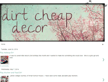 Tablet Screenshot of dirtcheapdecoratingdivas.blogspot.com