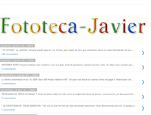 Tablet Screenshot of fototeca-javier.blogspot.com