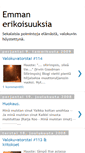 Mobile Screenshot of emmanerikoisuuksia.blogspot.com