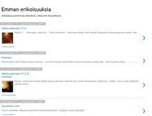 Tablet Screenshot of emmanerikoisuuksia.blogspot.com