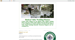 Desktop Screenshot of hudsonvalleyweddingplanner.blogspot.com