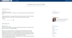 Desktop Screenshot of complexmatters.blogspot.com