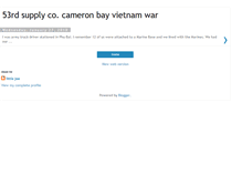 Tablet Screenshot of 53rdsupplycocameronbayvietnamwar.blogspot.com