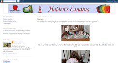 Desktop Screenshot of holdenslanding.blogspot.com
